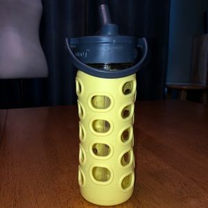 Lifefactory Yellow 12oz Water Bottle